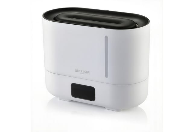 Brandson Luftbefeuchter Aroma Diffuser mit Fernbedienung, Raumbefeuchter, Flammeneffekt, 3 l Wassertank, Ultraschall, 3 l Wassertank, 4 Nebenstufen, für Wohn- und Schlafzimmer