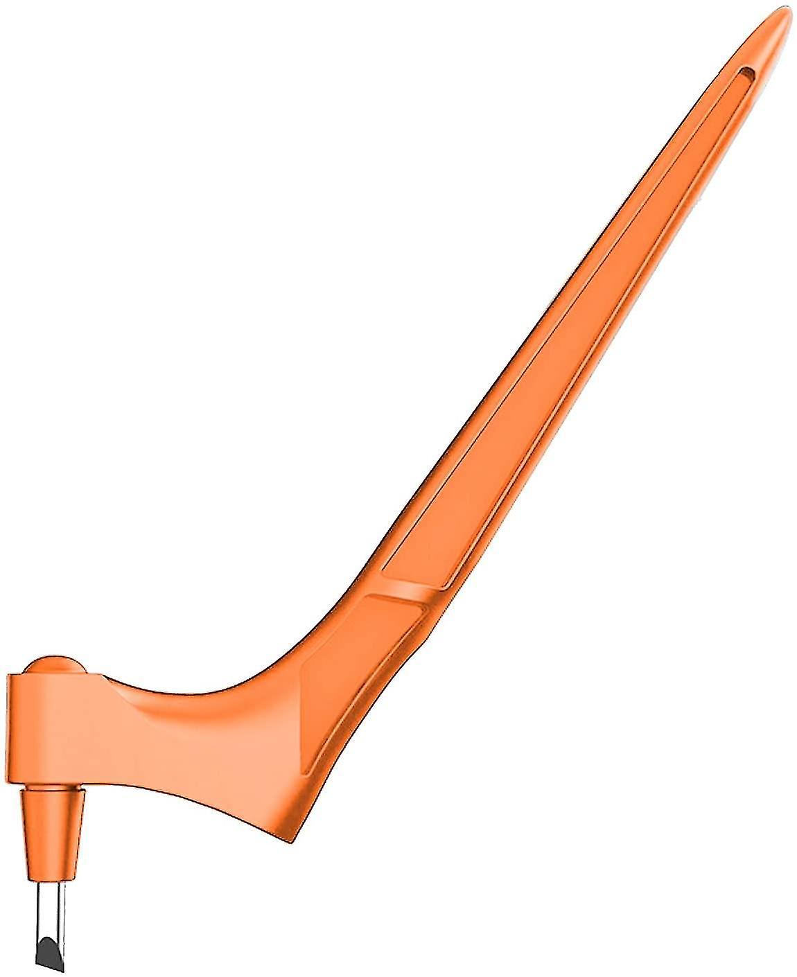 Papierschneidemesser Mit Rotationsfunktion, Bastelmesser, Schnitzmesser Mit 3 Orangefarbenen Schneidklingen