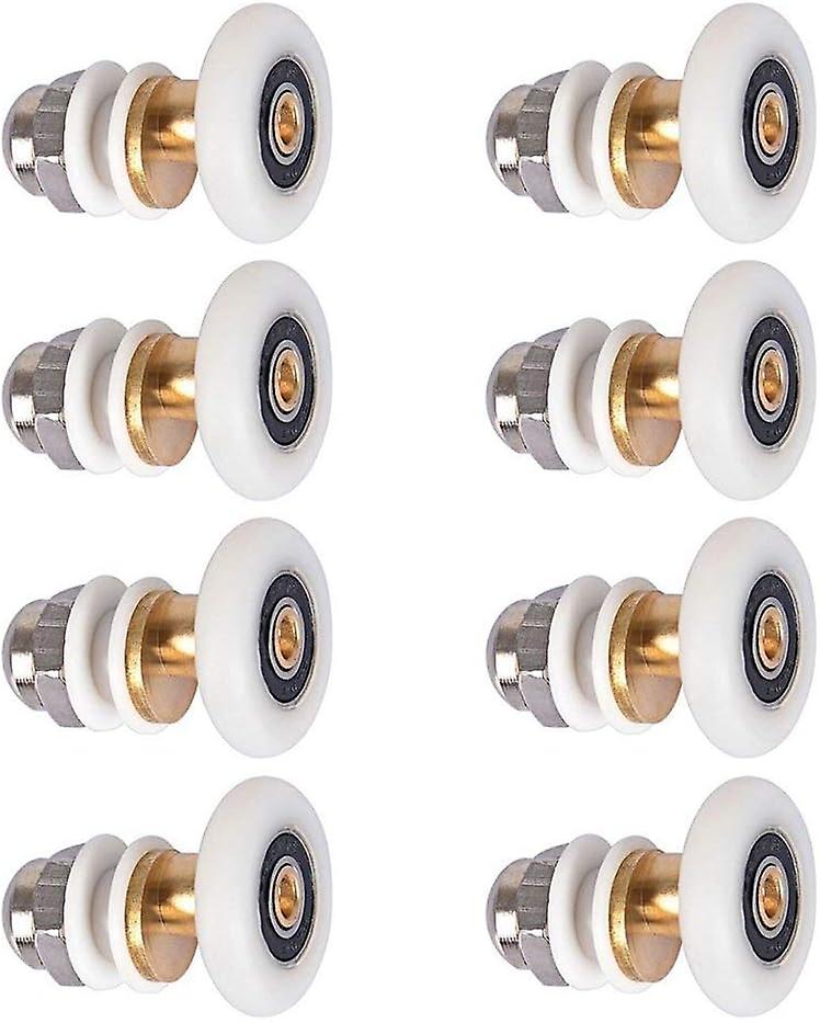Set Mit 8 Ersatzrollen (25 Mm) Für Schiebetüren In Der Dusche
