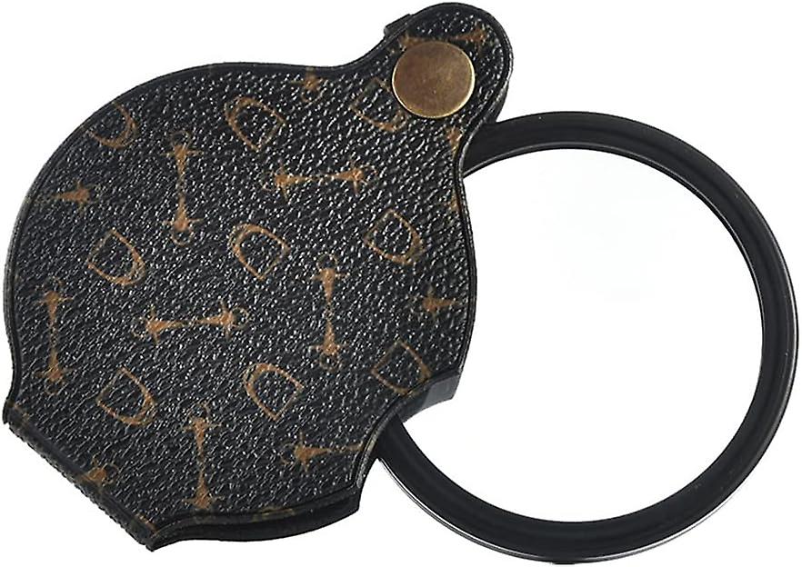 Taschenlupe Zum Zusammenklappen, 15-fache Vergrößerung, 70 Mm Durchmesser