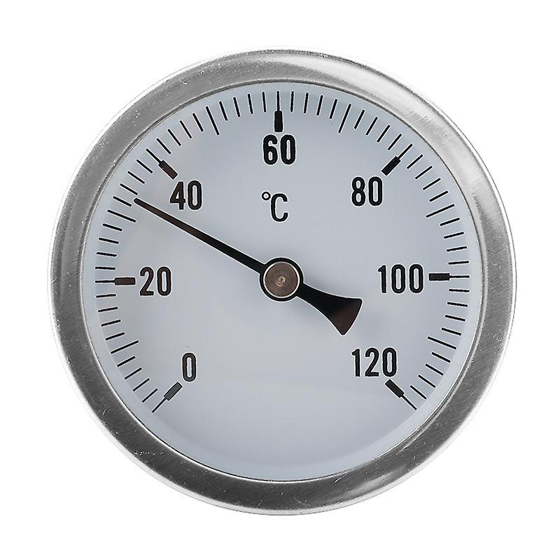 Bimetallthermometer Für Industriekesselrohre 0-120 °c 63 Mm