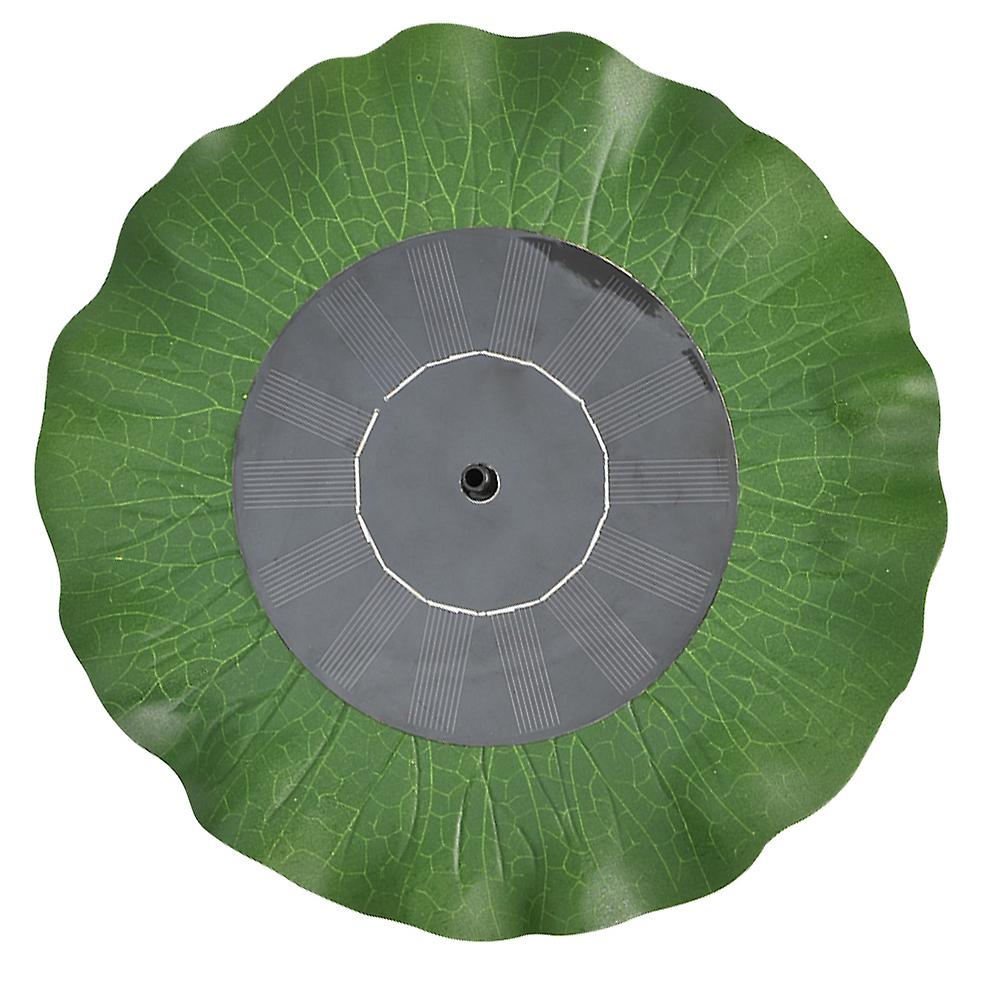 7v 1,2w Solar-schwimmpumpe In Lotusblattform Für Gartenbrunnen Und Teich