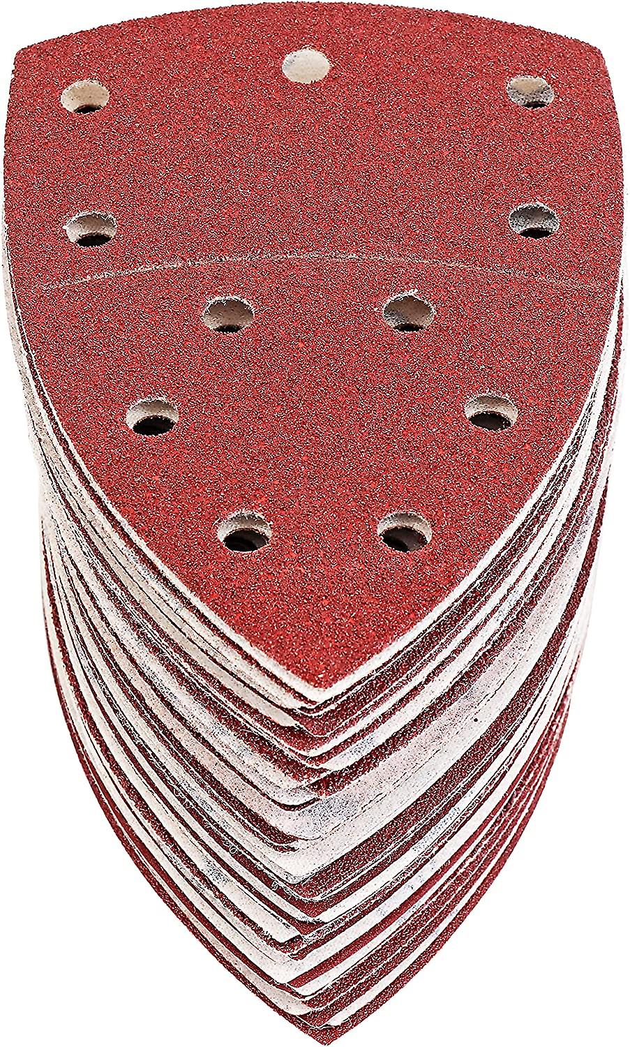 50 Dreieckige Schleifblätter Mit Den Maßen 105 X 152 Mm
