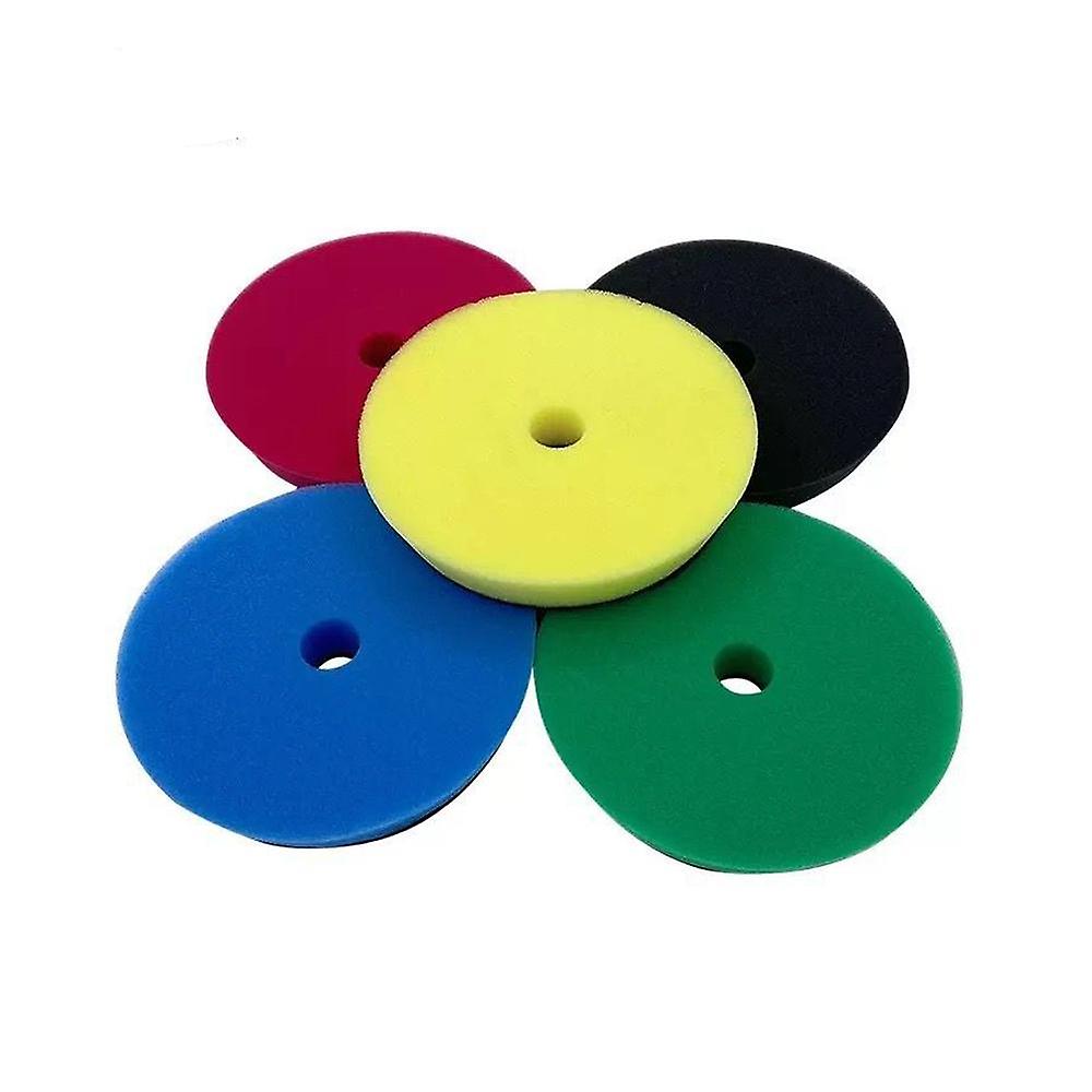 Polier- Und Schleifset Inklusive 5 X 150 Mm Polierschwämmen Für Autopoliermaschinen