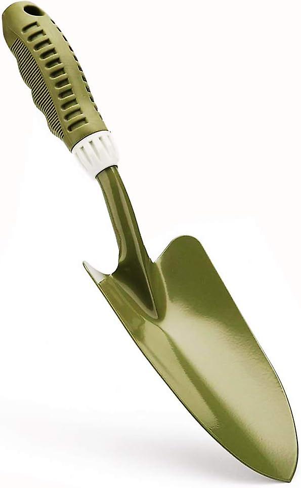 31 Cm Lange, Knickfeste Pflanzkelle Aus Kohlenstoffstahl Mit Ergonomischem Pvc-griff – Rostbeständiges, Handgefertigtes Gartengerät Zum Pflanzen Und Umpflanzen