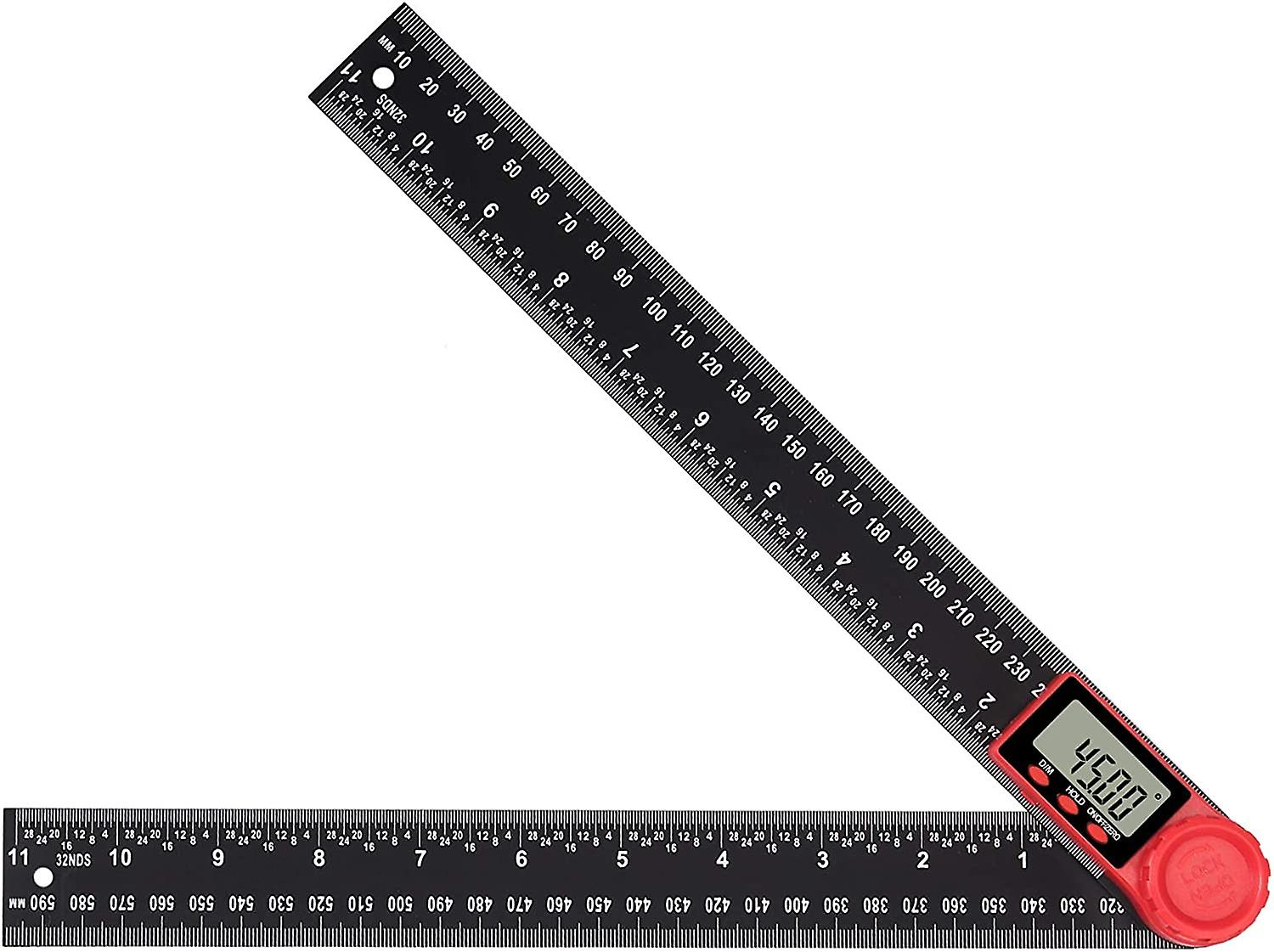 Winkelmesser Mit Lcd-bildschirm Und Arretierungsfunktion, 300 Mm