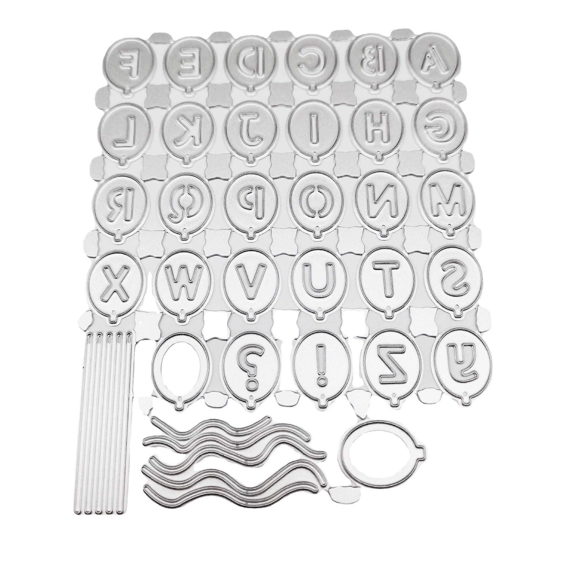 Set Mit Metallschneidschablonen Für Scrapbooking, Kartenherstellung Und Bastelarbeiten