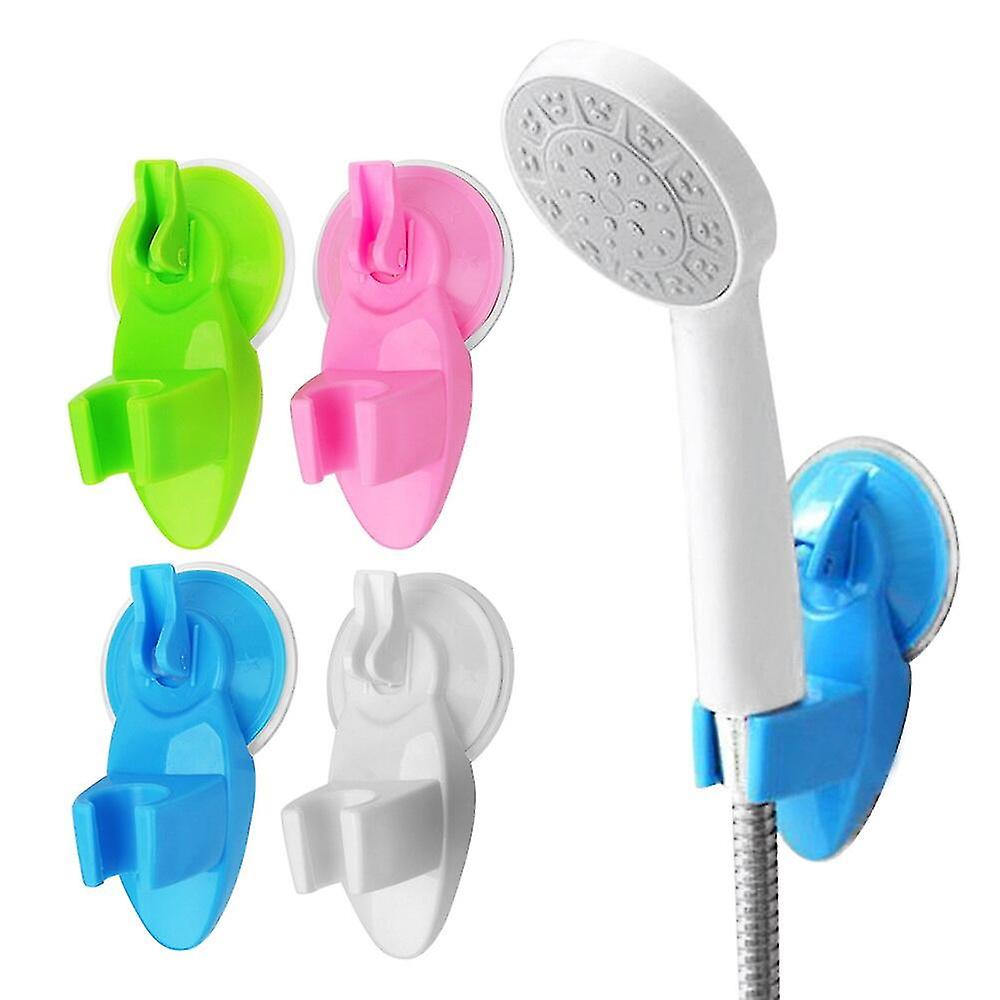 Verstellbarer Duschkopfhalter Mit Saugnapf – Blau