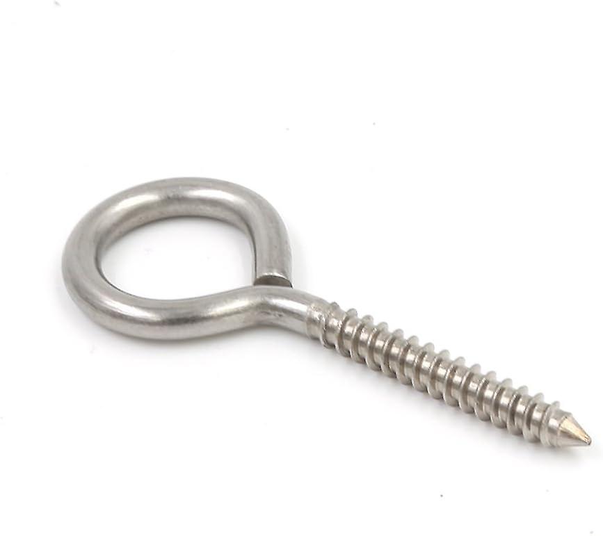 10 Selbstschneidende Schrauben Aus Edelstahl 304, 3,12 X 28,09 Mm, Mit Runder Öse