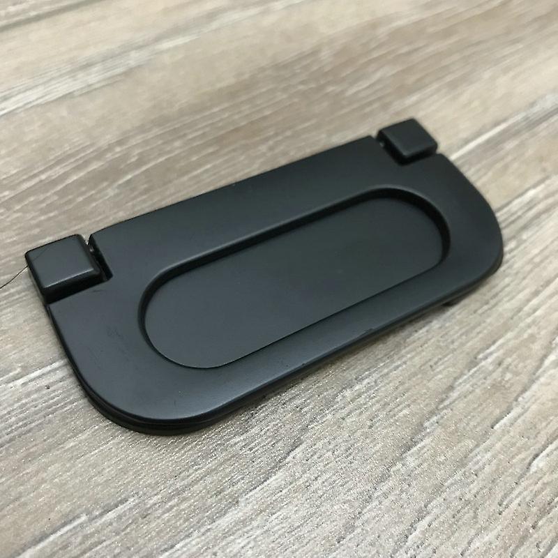 Set Mit 4 Unsichtbaren Edelstahlgriffen Für Schrank- Und Schubladentüren, Inklusive Schrauben – 75 Mm Silberne Griffe Für Küchen- Und Kleiderschranktüren