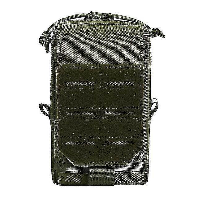 1000d Molle-taktiktasche, Militär-bauchtasche, Edc-werkzeugtasche Für Herren, Weste, Tasche, Handyhülle, Kompakte Jagdtasche, Grün