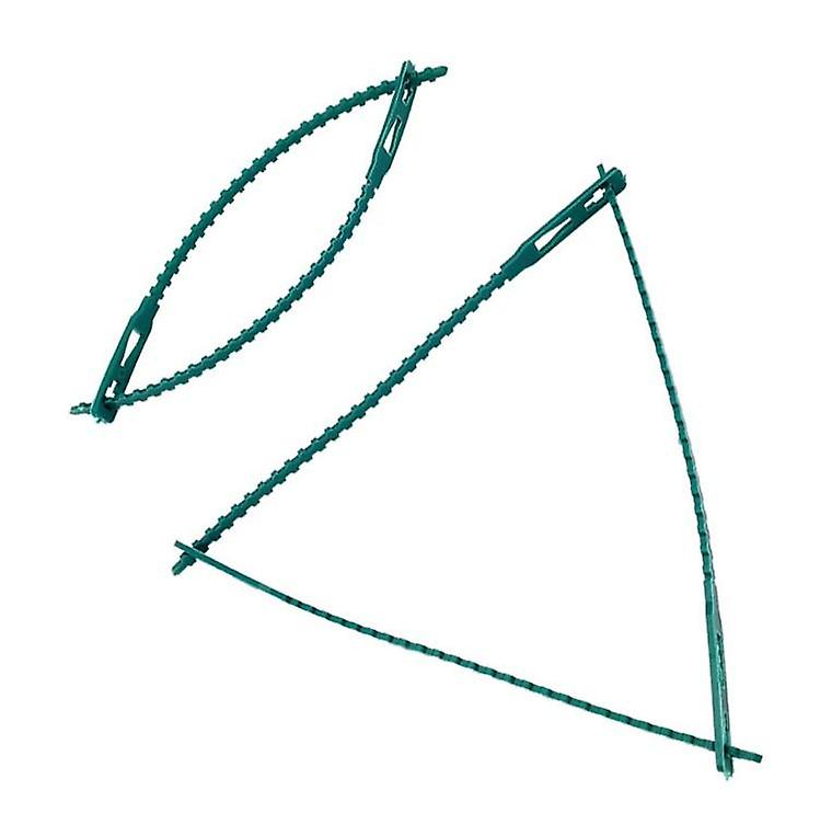 Flexible Pflanzenbinder Für Gärten – Packung Mit 30 Grünen, Verstellbaren, Multifunktionalen Kunststoffbindern Zur Stützung Von Bäumen Und Sträuchern