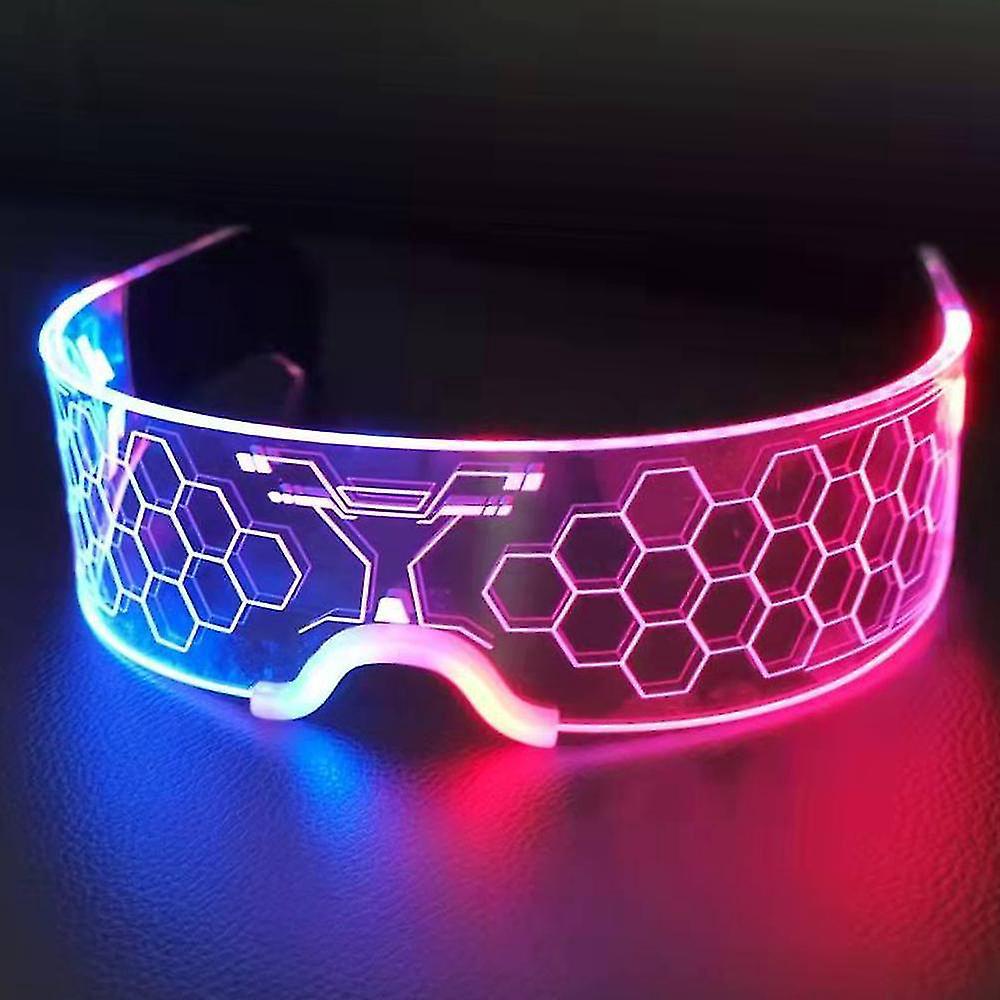 Led-leuchtbrillen, Led-visierbrillen, Leuchtbrillen