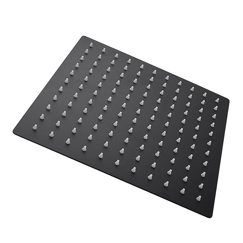 30 Cm (12 Zoll) Hochdruck-duschkopf Aus Edelstahl Mit Verstellbarem Winkel Und Silikondüsen