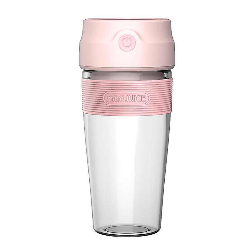 Tragbarer, Kabelloser Entsafter Und Mixer, Wiederaufladbar Über Usb, Ideal Für Reisen, Kleiner Saftbecher Inklusive.