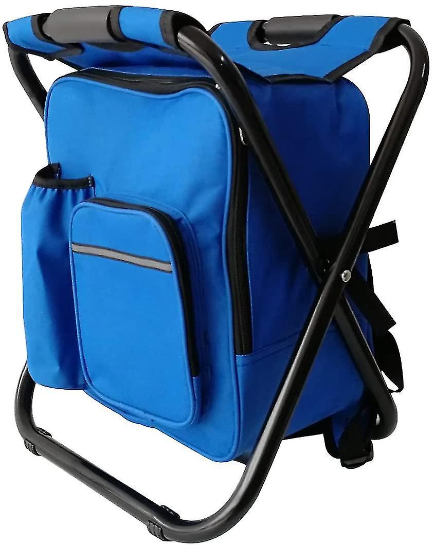 Faltbarer Campingstuhl Mit Rucksack, Multifunktionaler Angelhocker, Ultraleichter Rucksackstuhl, Wasserdicht Und Isoliert Für Camping/grillen/picknick/reisen