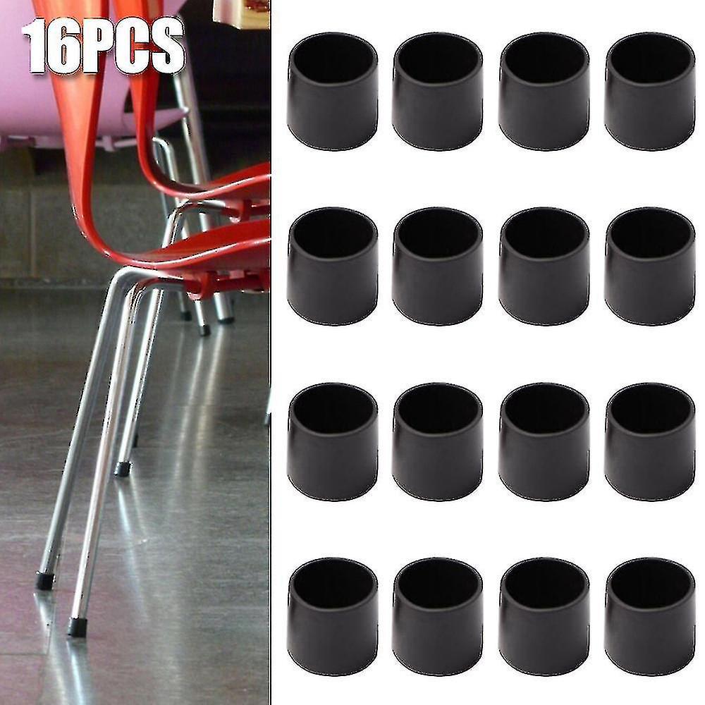 Rutschfeste Silikon-schutzgleiter Für Runde Tisch- Und Stuhlbeine – 30 Mm – 16er-packung