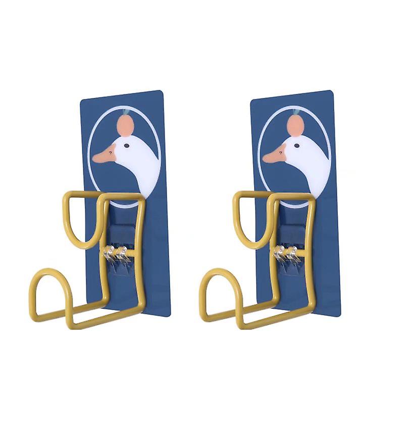 Wandregal Aus Edelstahl Mit Handtuchhalter Im Cartoon-enten-design Für Bad Und Küche