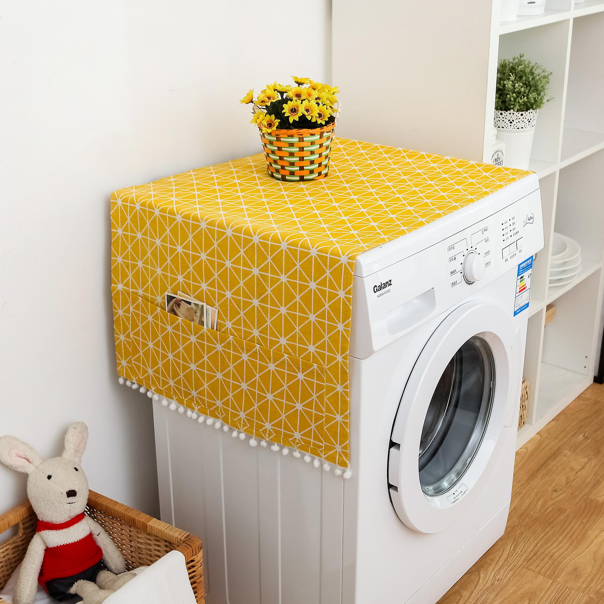 Große Schutzhülle Für Kühlschrank Und Waschmaschine Mit Aufbewahrungstaschen – 130 X 55 Cm