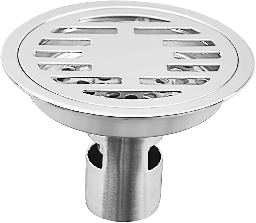 Runder Edelstahl-bodenablauf (11,5 Cm) Für Badezimmerdusche – Geruchsdichter, Langlebiger Edelstahl-spülbeckenfilter Und Abflussstopfen