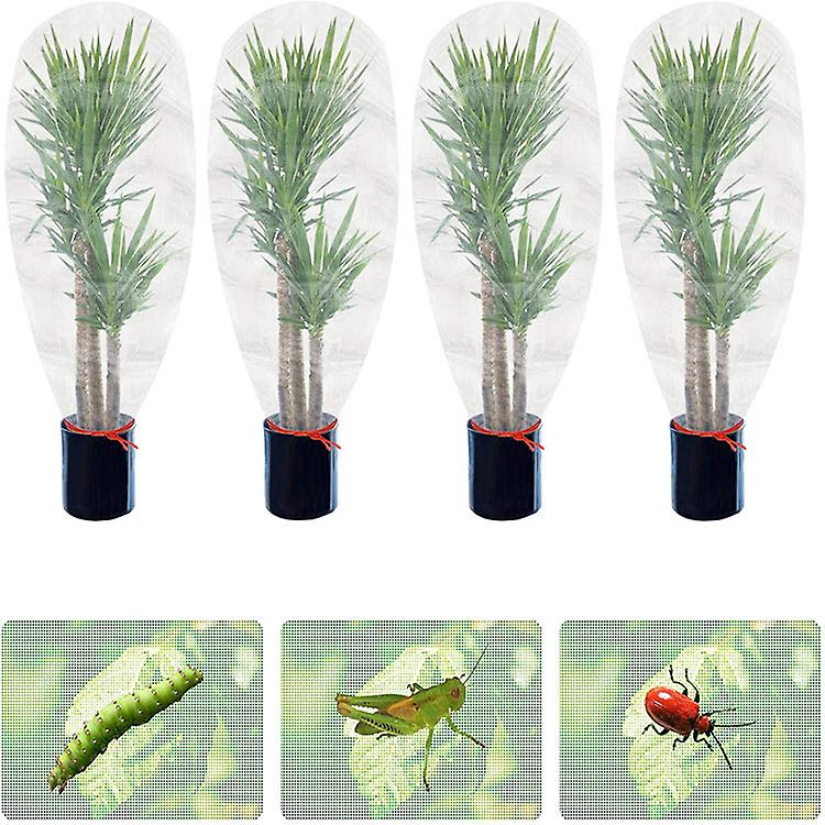 Vlies-pflanzenschutz (2er-pack) - Schutz Vor Frost, Wind Und Regen Für Topfpflanzen (m 1,8 X 1,8 Cm)