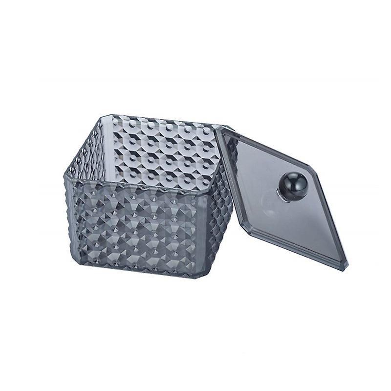 Make-up-organizer Aus Acryl Mit Deckel Für Wattebällchen, Wattestäbchen Und Wattestäbchen – 1 Stück