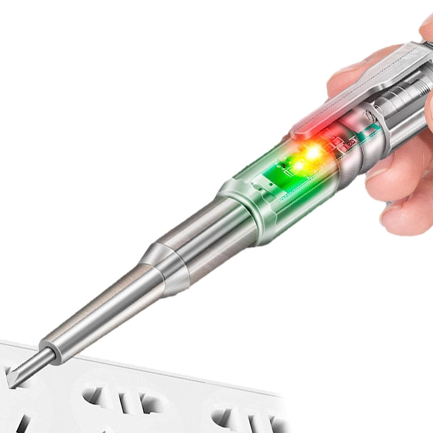 Berührungsloser Spannungsprüfer In Stiftform Mit Kontrollleuchte Und Einem Spannungsbereich Von 24 Bis 250 V