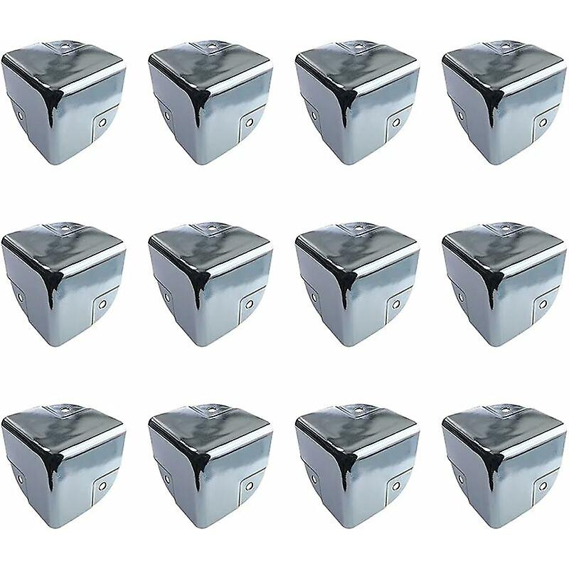 Eckenschützer Aus Metall Für Tische – Set Mit 12 Schutzwinkeln Für Scharfe Möbelkanten