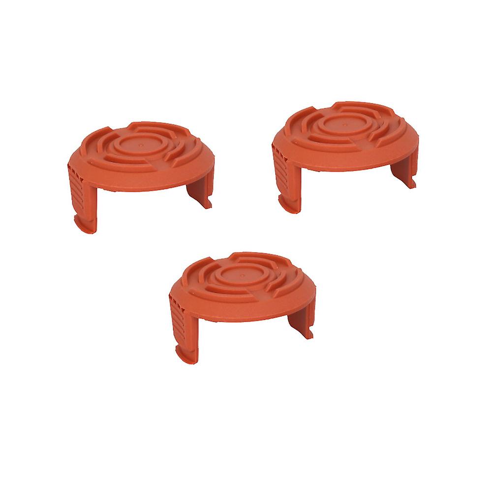 Set Mit 3 Ersatz-fadenschutzkappen Und Spulenkappen Für Worx Wa0010 Trimmer - Langlebig, Alterungsbeständig Und Leistungsstark.