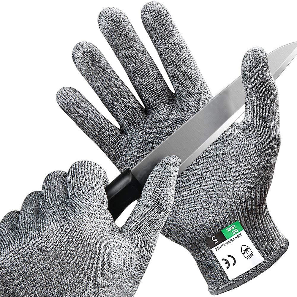 Hochleistungsfähige, Schnittfeste Arbeitshandschuhe Der Stufe 5 Zum Kochen, Für Die Mandoline, Zum Fischfiletieren, Fleischschneiden Und -tranchieren (größe L)