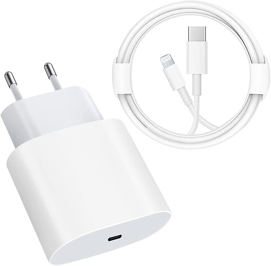 20-w-pd-schnellladegerät Mit 1,8 M Langem Usb-c-auf-lightning-kabel Für Iphone 14/14 Plus/14 Pro/14 Pro Max