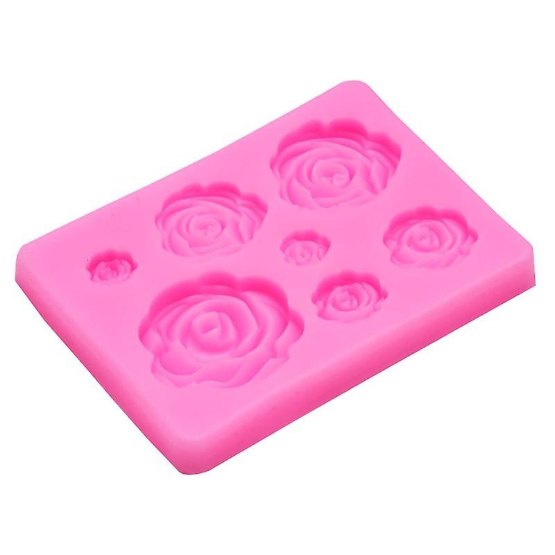 Silikon-kuchenform In Blumenform Zum Backen, Für Fondantdekorationen, Pralinen, Bonbons Und Eiswürfel