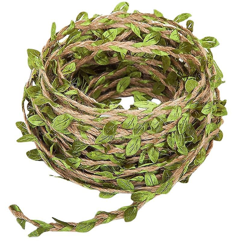 Künstliche Blättergirlande Im Rustikalen Dschungelstil – 20 M – Botanische Wanddekoration Für Hochzeiten Und Gärten