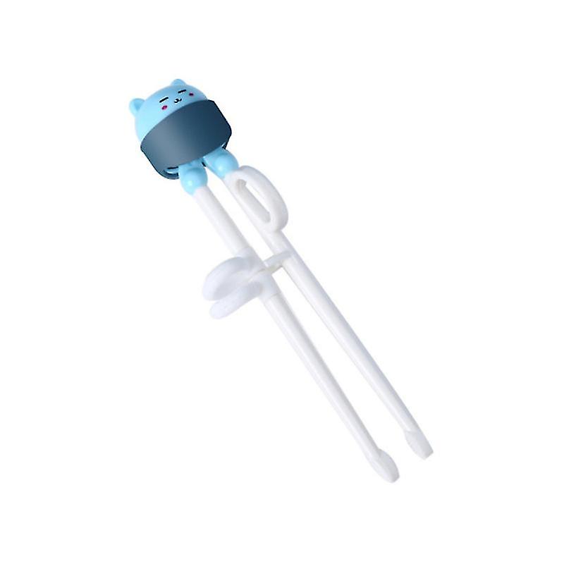 Essstäbchen-set Für Babys Mit Anti-rutsch-schlaufe – Schadstofffreies Material – Inklusive Blauer Tragetasche
