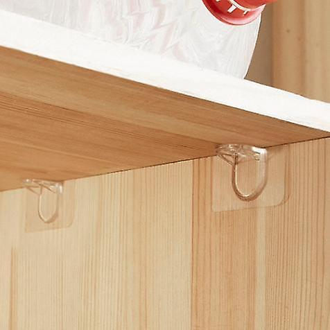 [16er-packung] Selbstklebende Bodenhalterungen Für Regale Und Schränke – Verstärkter Klebstoff Für Bohrfreie Montage