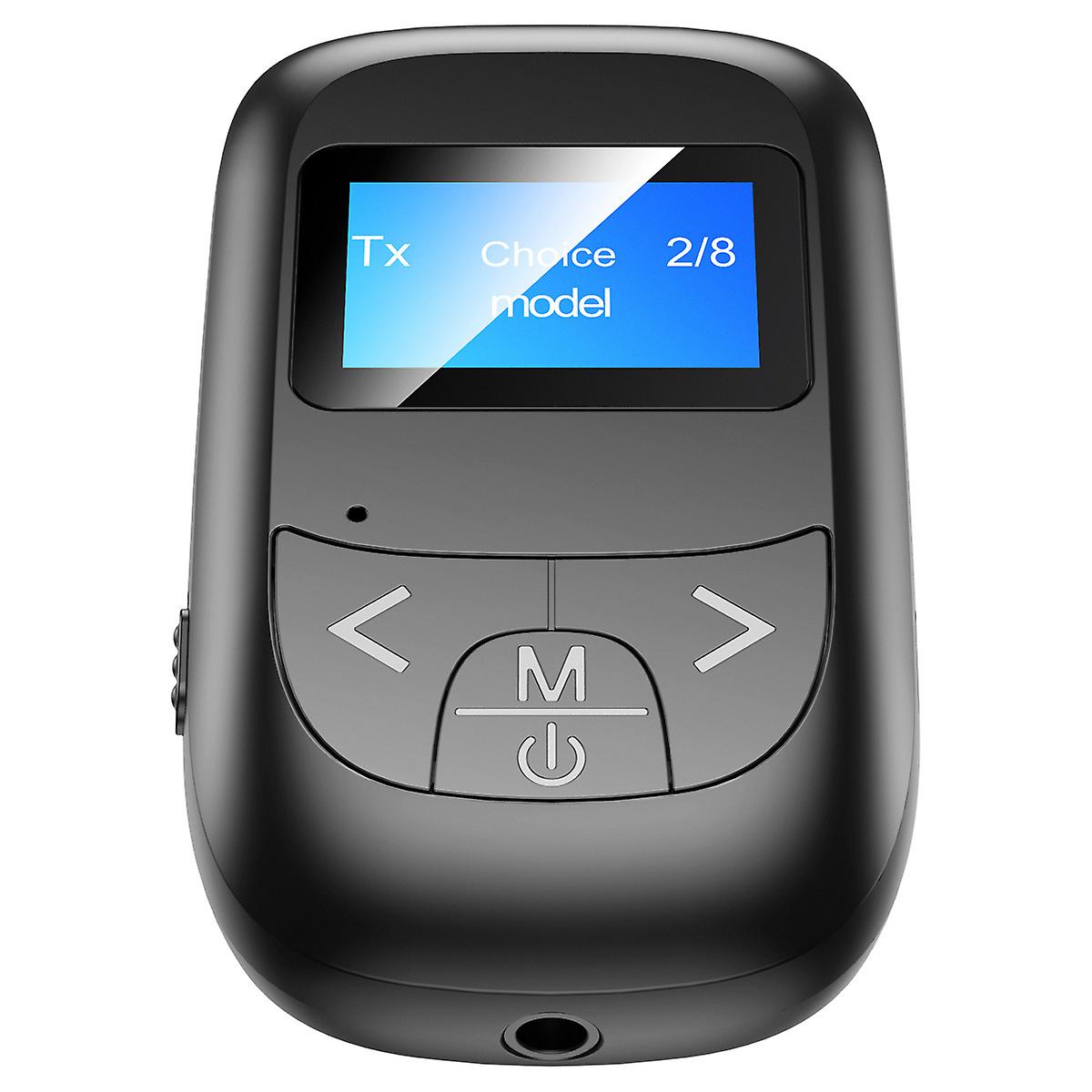 Kabelloser Bluetooth 5.0 Sender Und Empfänger Mit Led-anzeige Für Auto, Fernseher, Pc Und Lautsprecher