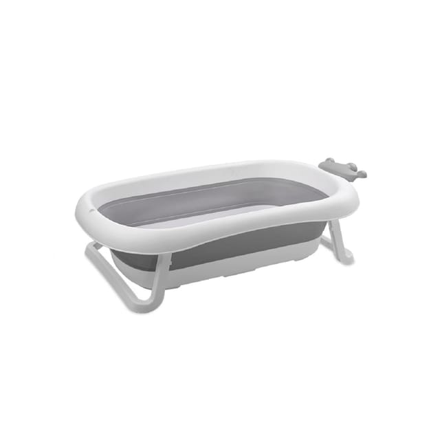 Lorelli Babybadewanne Babybadewanne Royal 83 cm, faltbar, Kanalabdeckung, stabile Beine