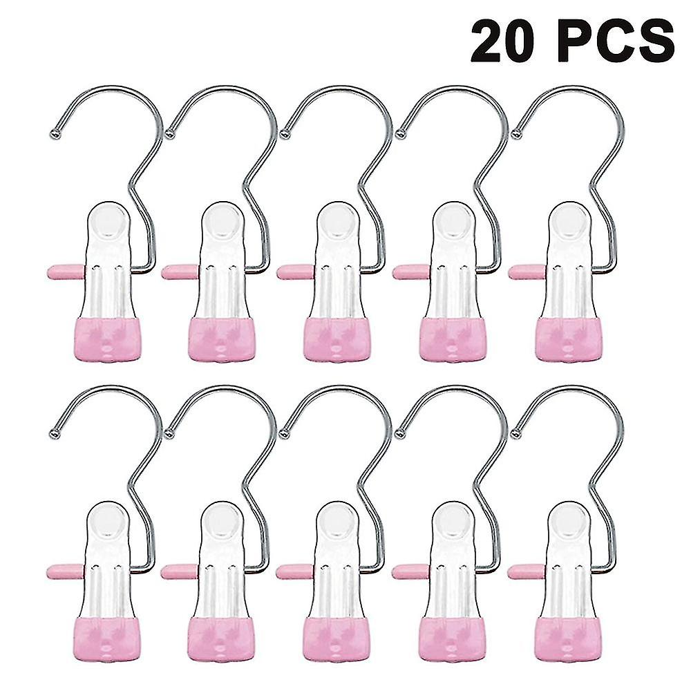 20 Rosa Clip-haken Für Stiefel, Hosen Und Kleidung