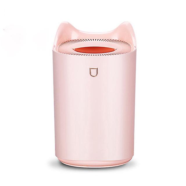 Großer Usb-luftbefeuchter Mit Zwei Düsen Und Großem Fassungsvermögen Für Schlafzimmer Und Büro – K7 Silent Home Luftbefeuchter (pink)