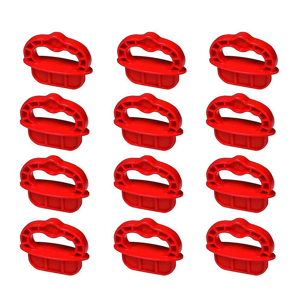 1/4"-brücken-jig-distanzring-set – 12-teilig – Rot