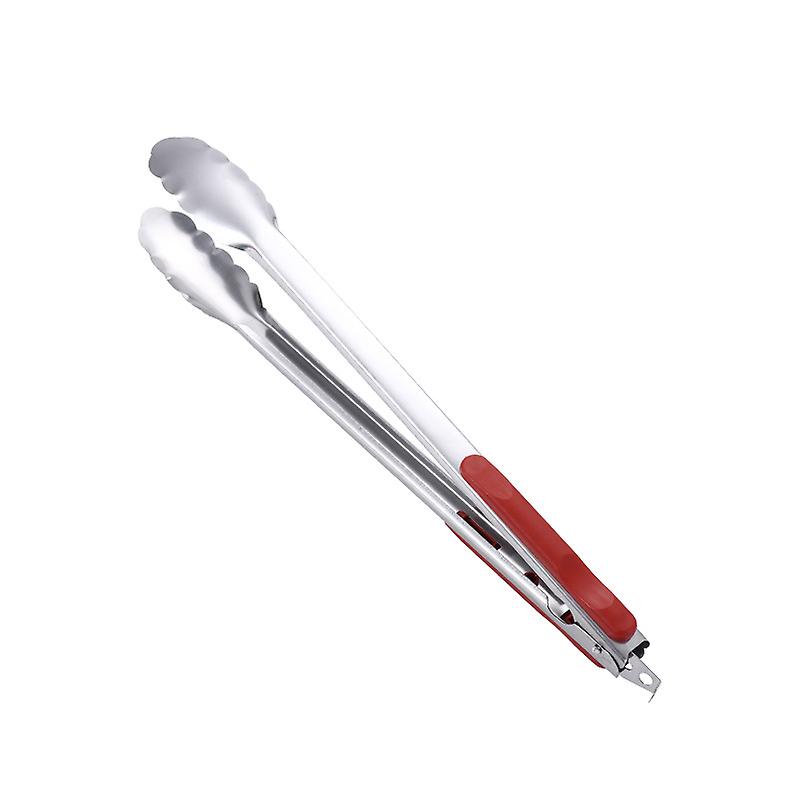 Küchenzange Aus Edelstahl, 35 Cm, Große Ausführung – Rot