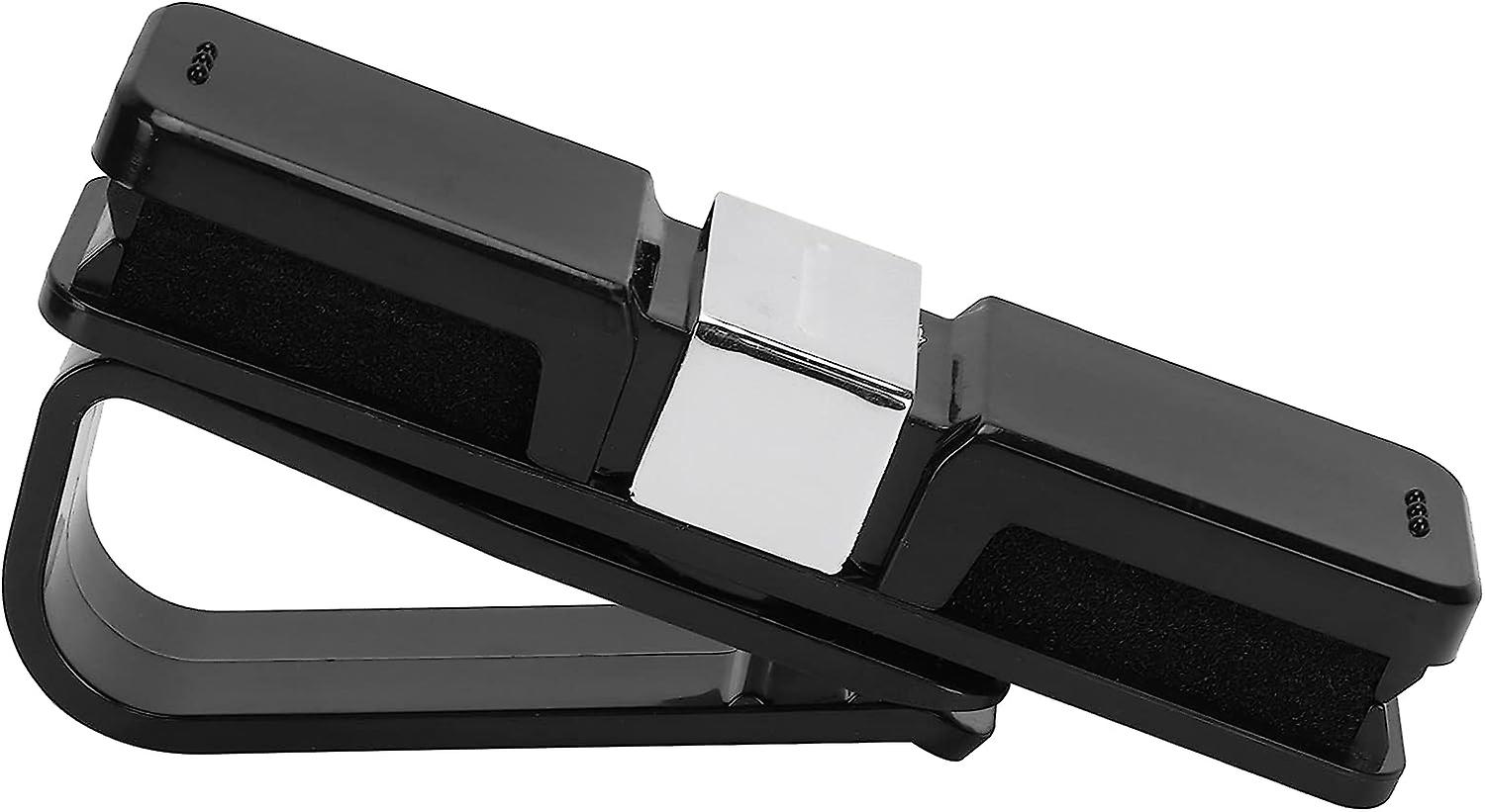 Sonnenbrillenhalter Zur Befestigung An Der Sonnenblende Im Auto, Mit Multifunktionalem Staufach Für Tickets Und Karten – 97 X 46 X 25 Mm