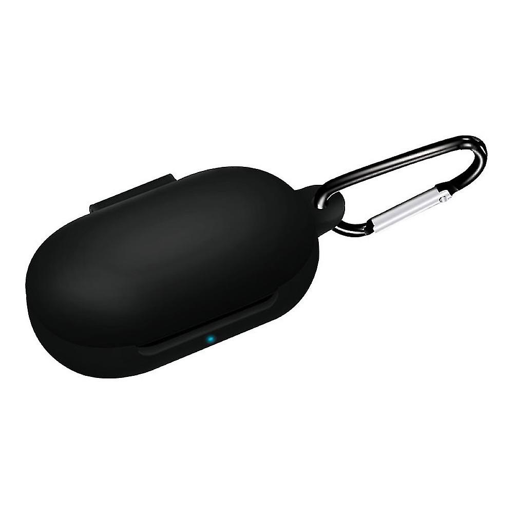 Schwarze Silikon-schutzhülle Für Samsung Galaxy Buds-kopfhörer, Staubdicht Und Bluetooth-kompatibel