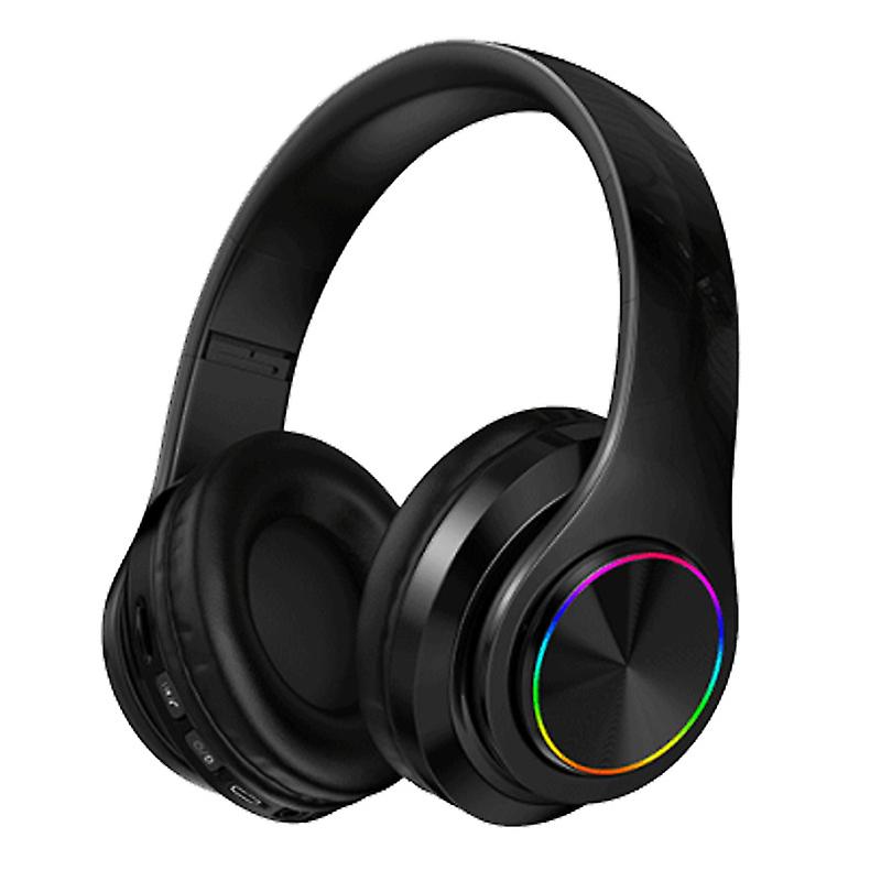 Kabellose Bluetooth-kopfhörer Mit Integriertem Mikrofon Und Fm-radio, Bis Zu 20 Stunden Akkulaufzeit Für Android-smartphones Und Pcs (schwarz)