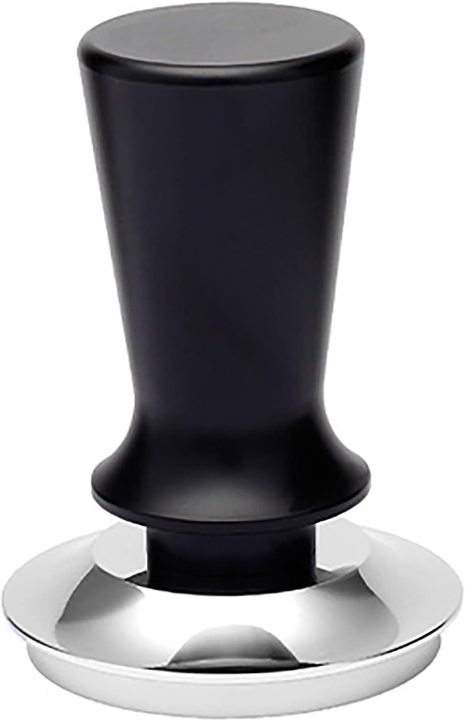Kalibrierter 51-mm-federtamper Mit Edelstahlfuß Für Espressomaschinen – Schwarz