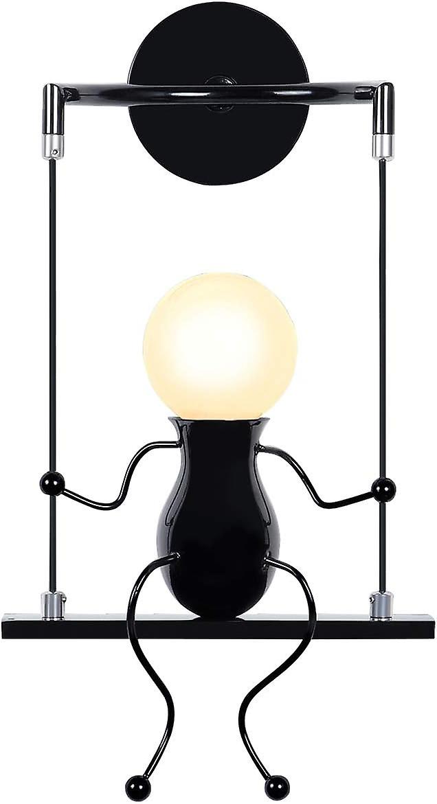 Moderne, Dimmbare 12-w-led-wandleuchte, Schwarze Aluminium-innenleuchte Mit Rundem Acrylschirm – Ideal Für Wohnzimmer, Schlafzimmer Und Treppenhaus.