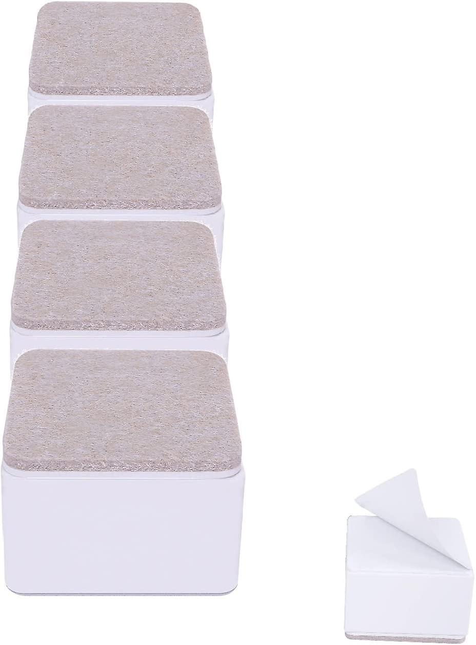 4er-set Möbelfüße – 5 Cm Hoch, Stabile Stahlkonstruktion, Tragkraft 4.536 Kg – Schwarz