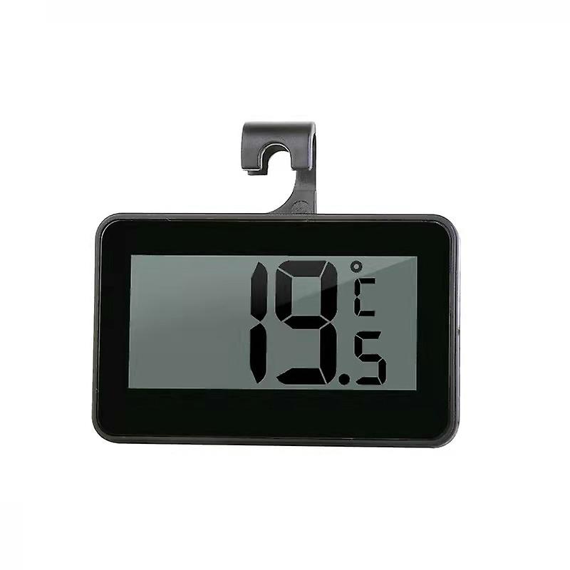 Kabelloses Kühlschrankthermometer Mit Großem Led-display Und Drei Modi – Digitale Gefrierfachtemperaturüberwachung Und Innentemperaturüberwachung (schwarz)