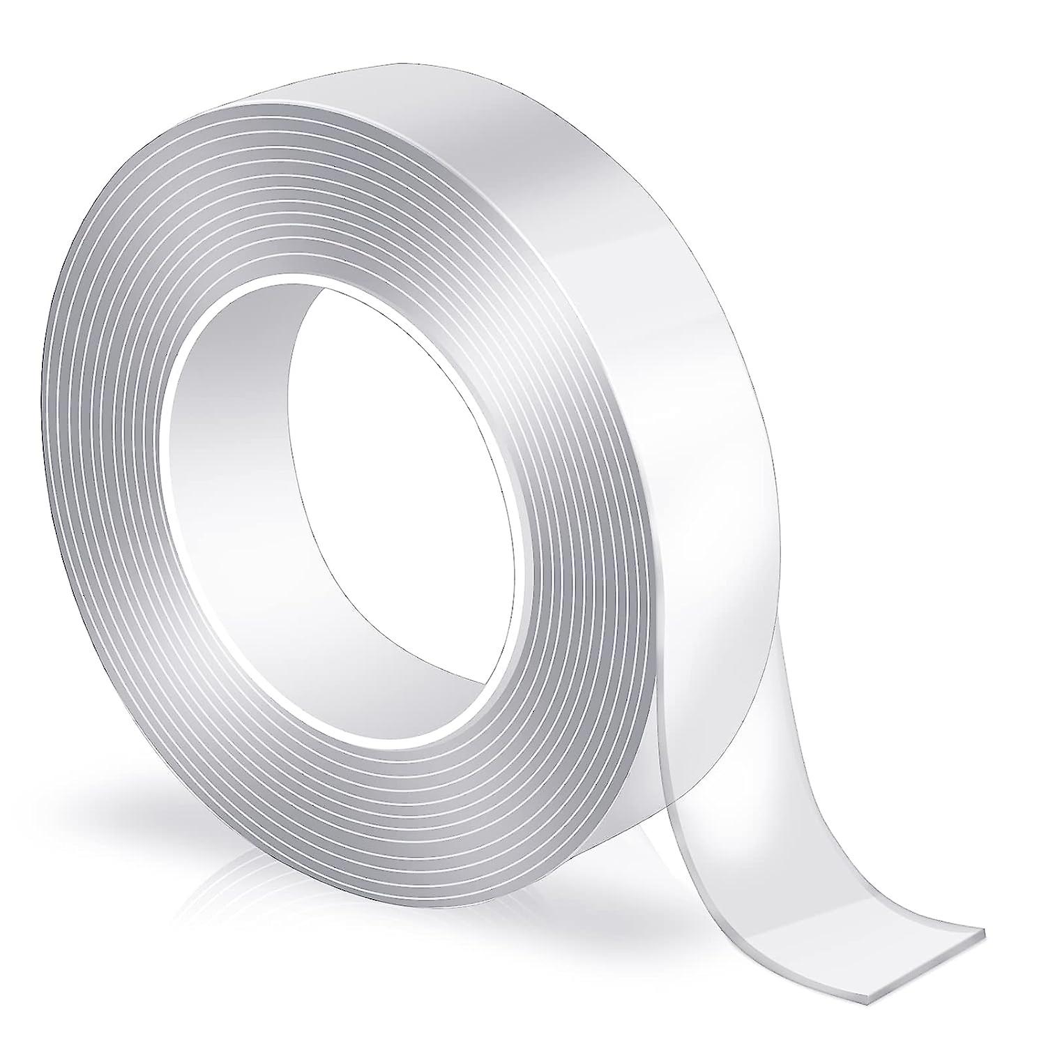 Extra Starkes, Wiederverwendbares Doppelseitiges Klebeband (3 M X 2,3 Cm X 2 Mm) Für Diverse Anwendungen