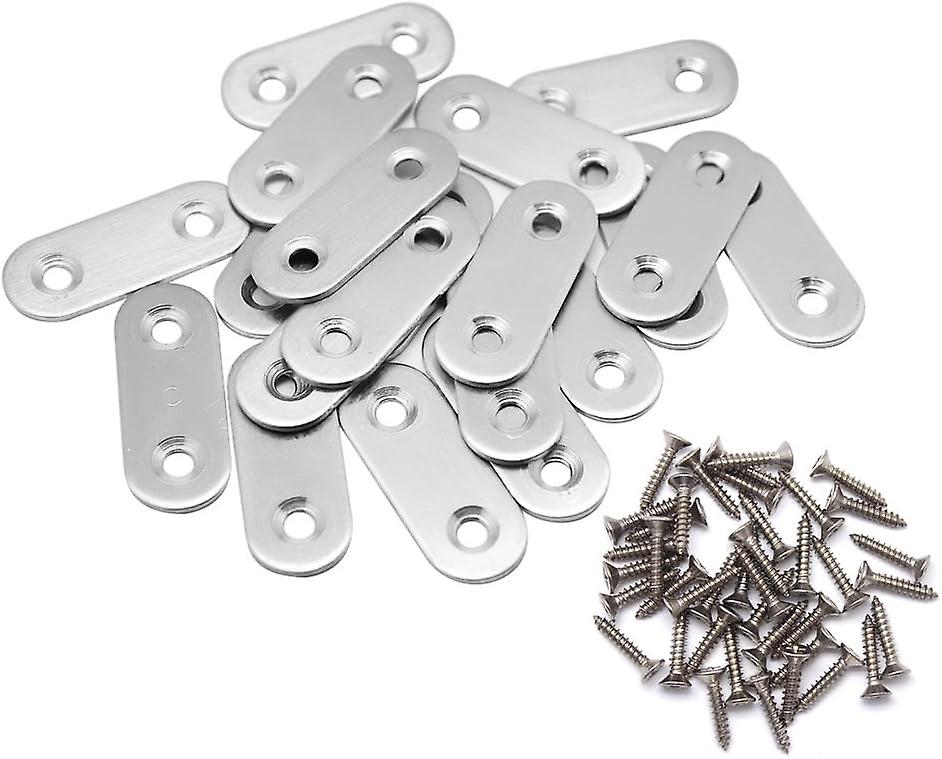 Silberne Kastenhalterungen – 20er-packung, 57 X 16 Mm